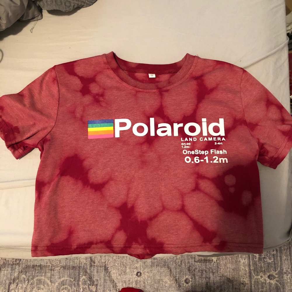 Tie dyed Polaroid tee